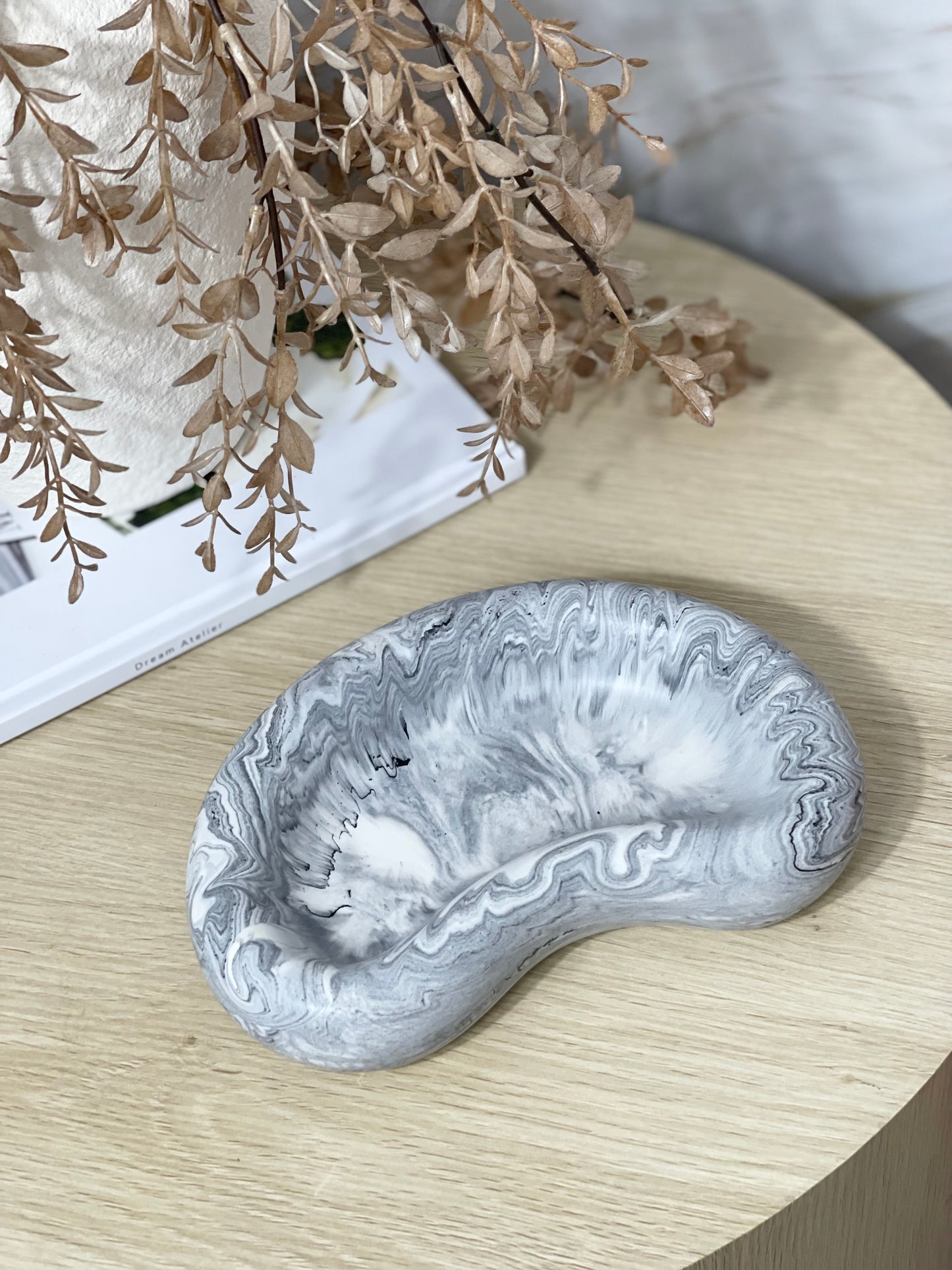 Jesmonite Moon Tray