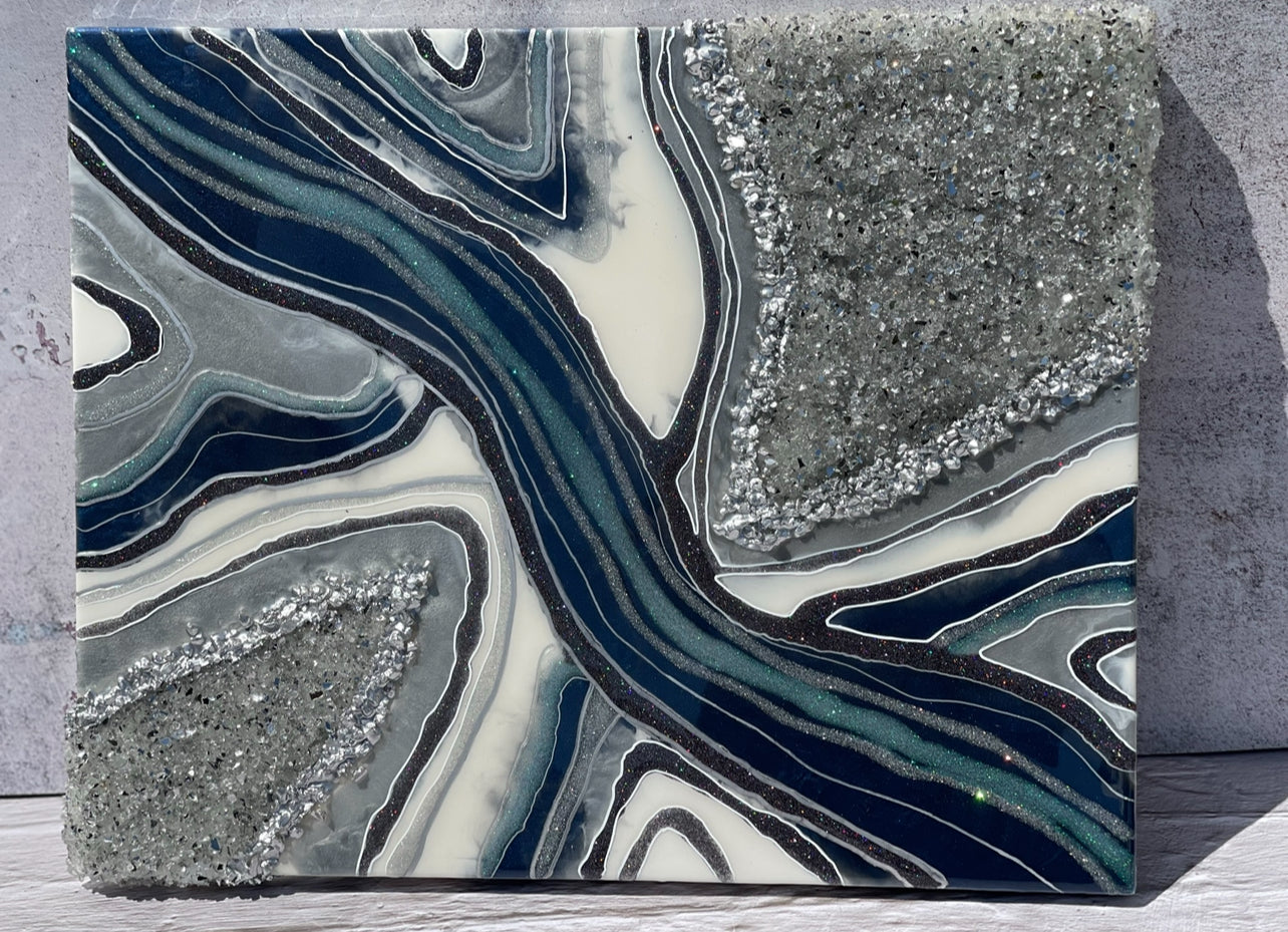 Crystal - Wall Art Resin Workshop
