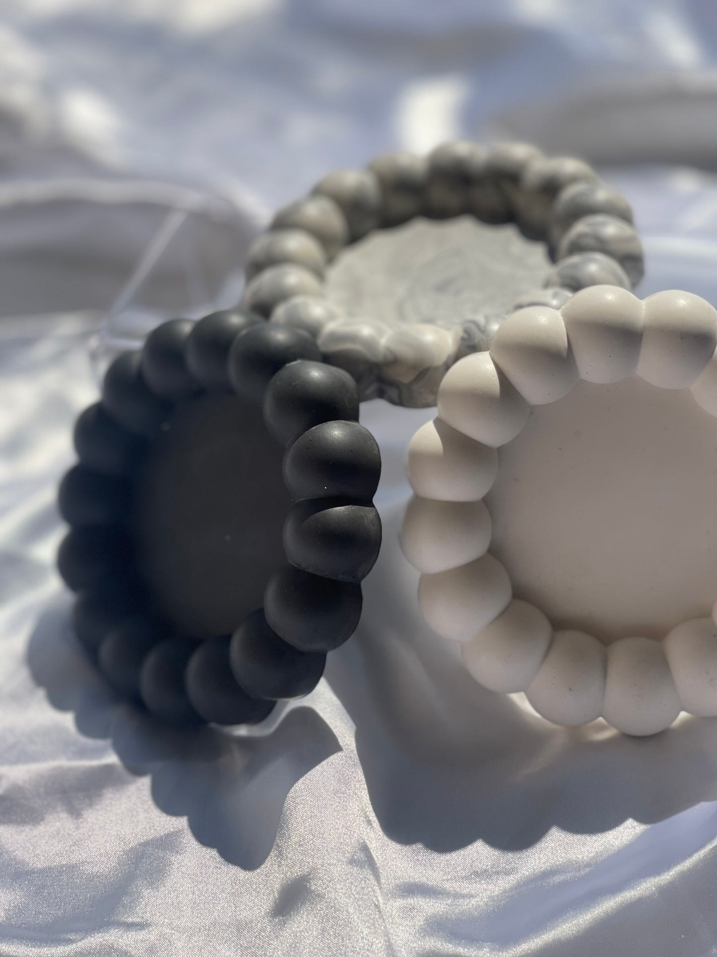 Round Bubble Coaster / Dish