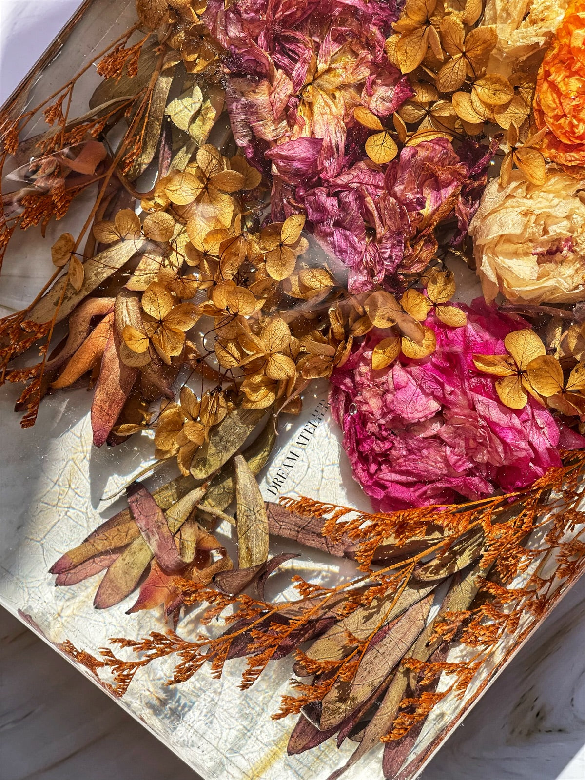 Flower Preservation | Rectangular Block -23x30cm