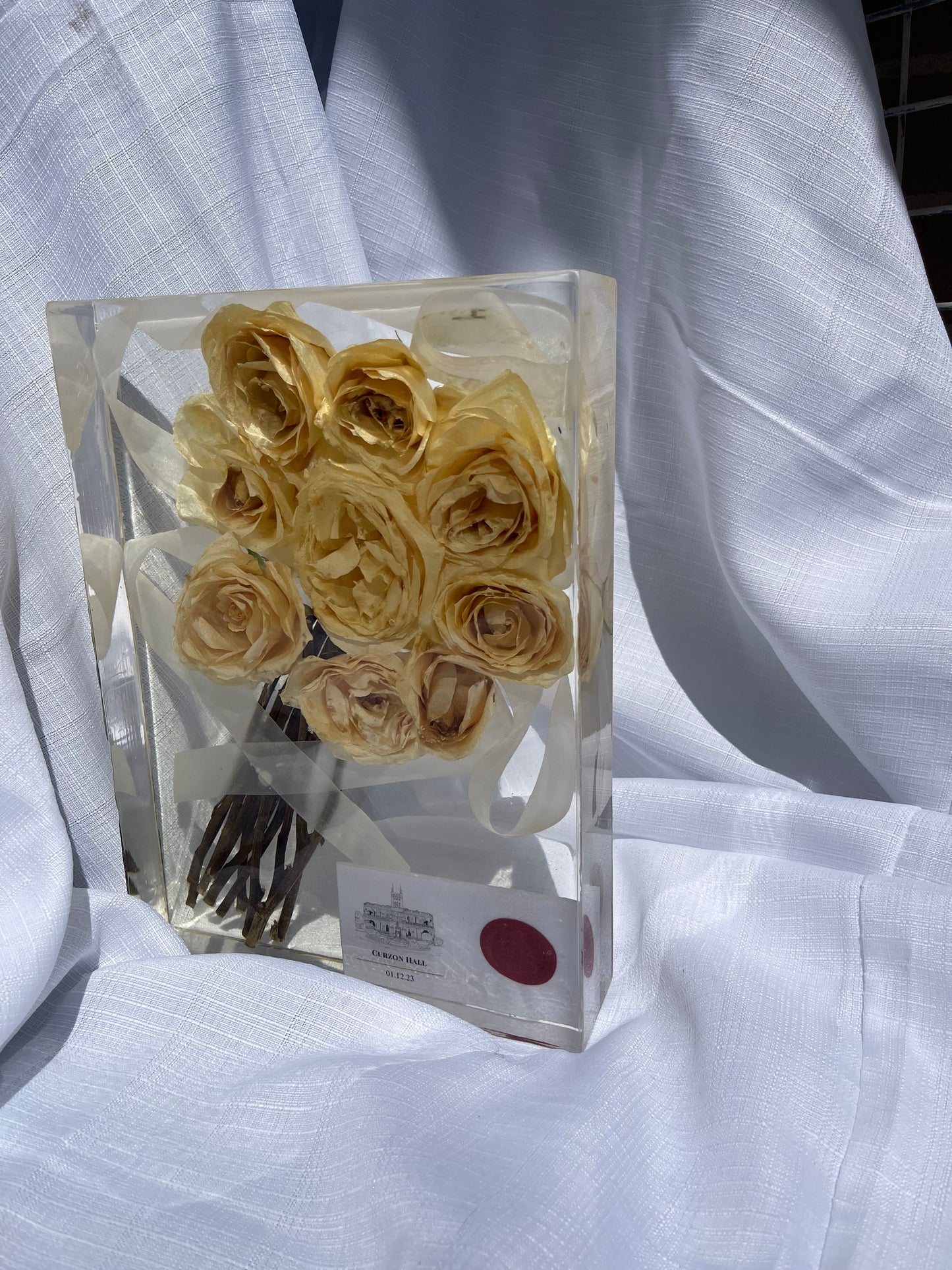 Flower Preservation | Rectangular Block -23x30cm