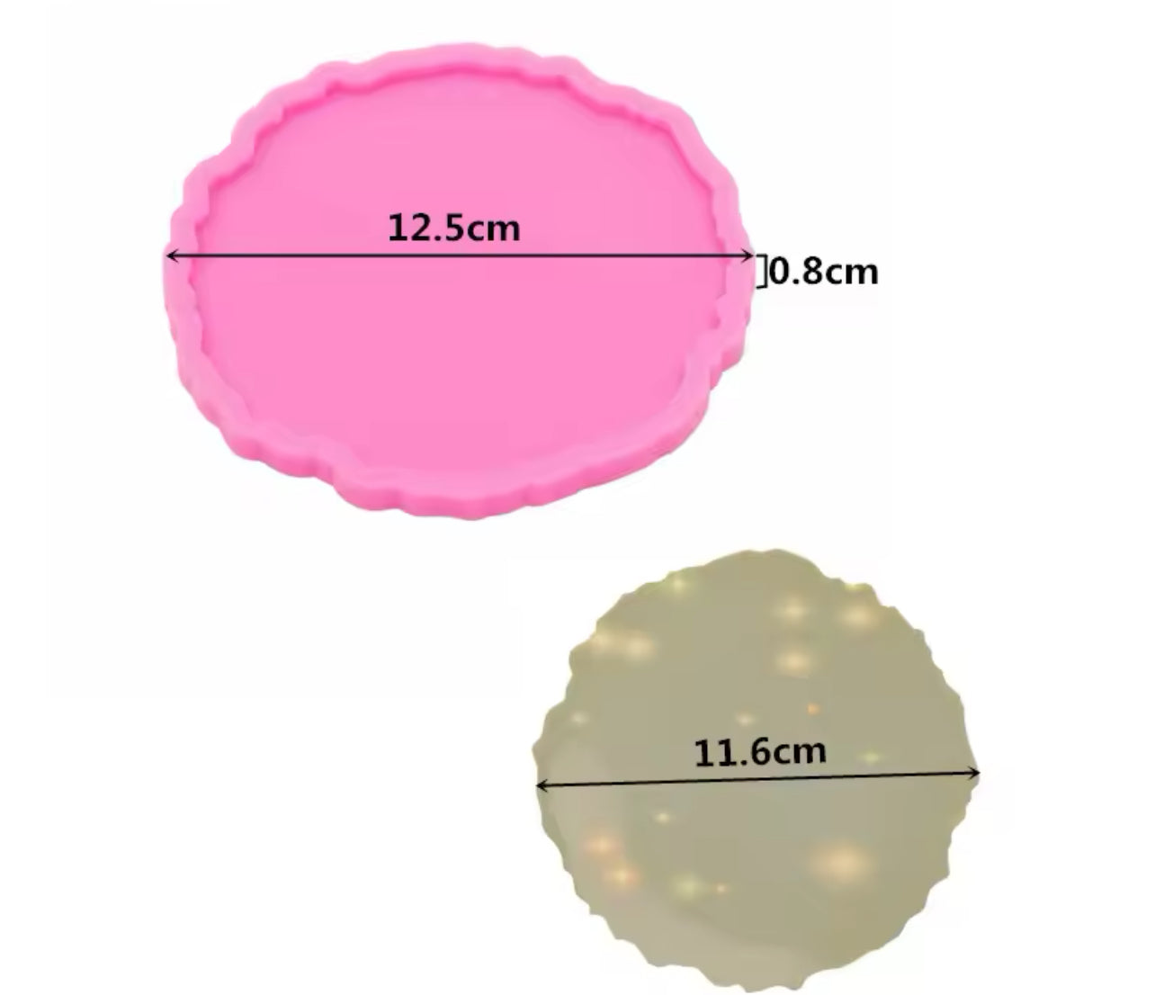 Silicone Mold | Round Coaster