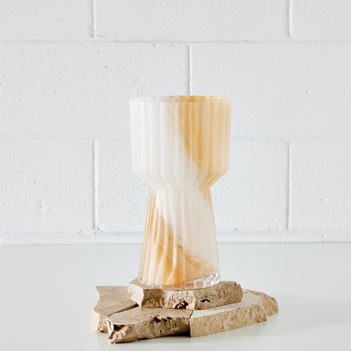 Tall Two-Tone Vase