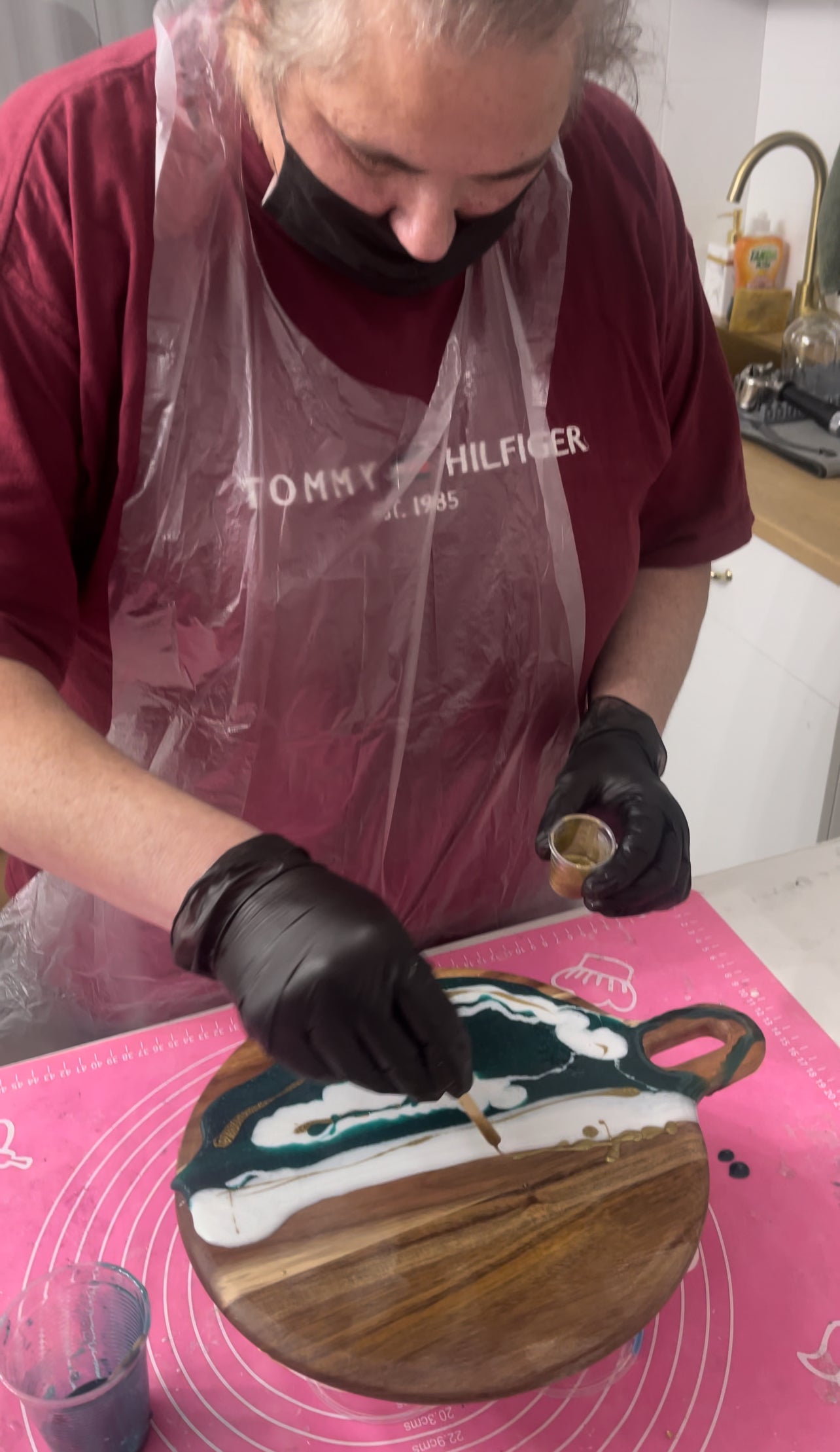 Serving Board Resin Workshop