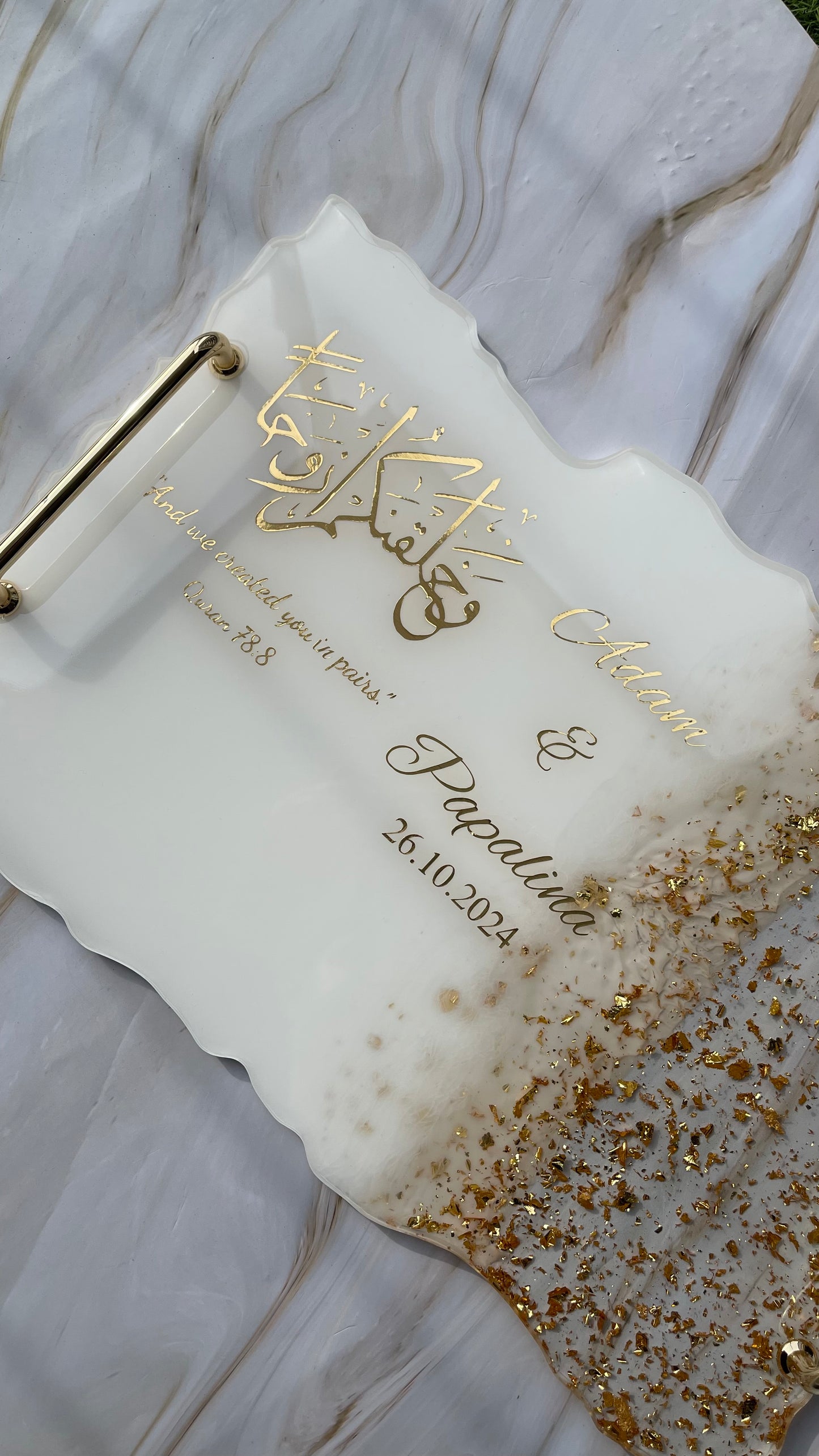 And we created you in pairs -XL Engagement Tray