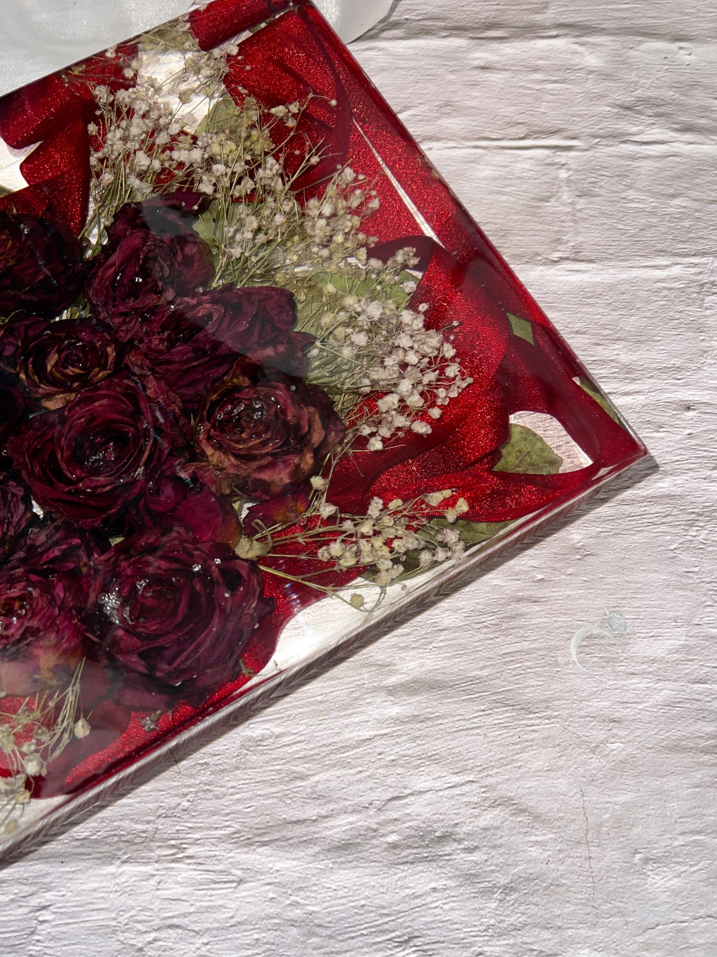 Flower Preservation | Rectangular Block -23x30cm