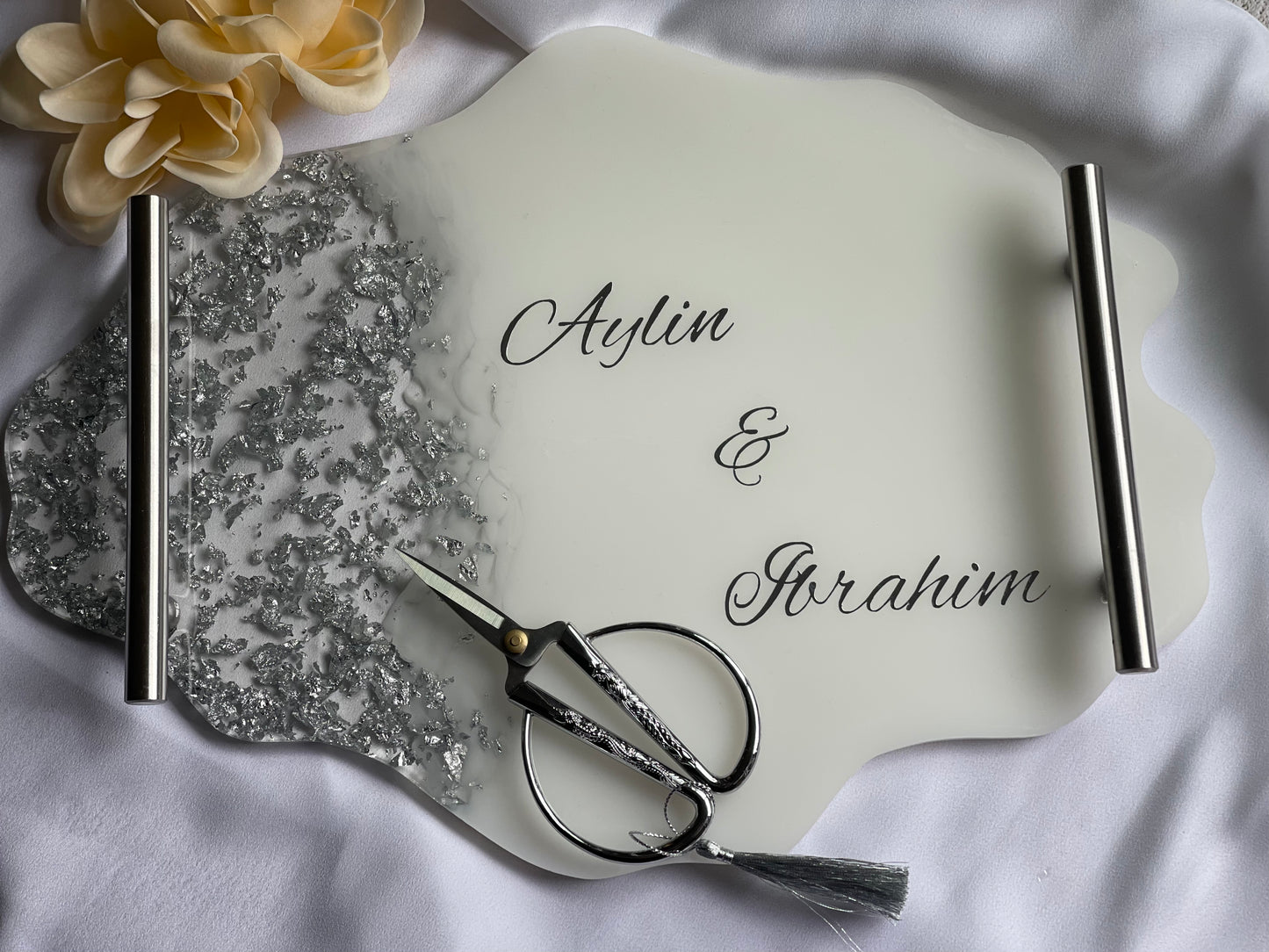 Agate Personalised Tray- Medium | Pre-order only