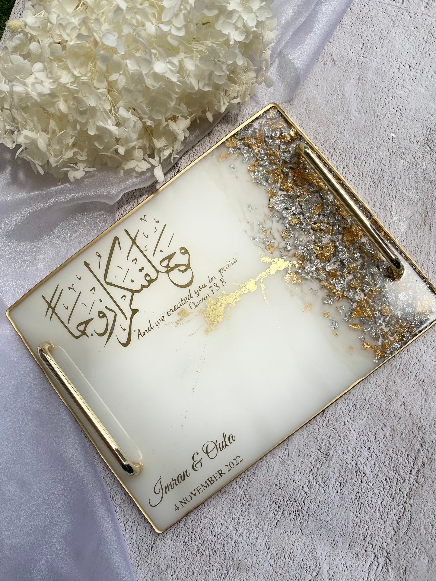 “And we created you in pairs”- Personalised Engagement Tray