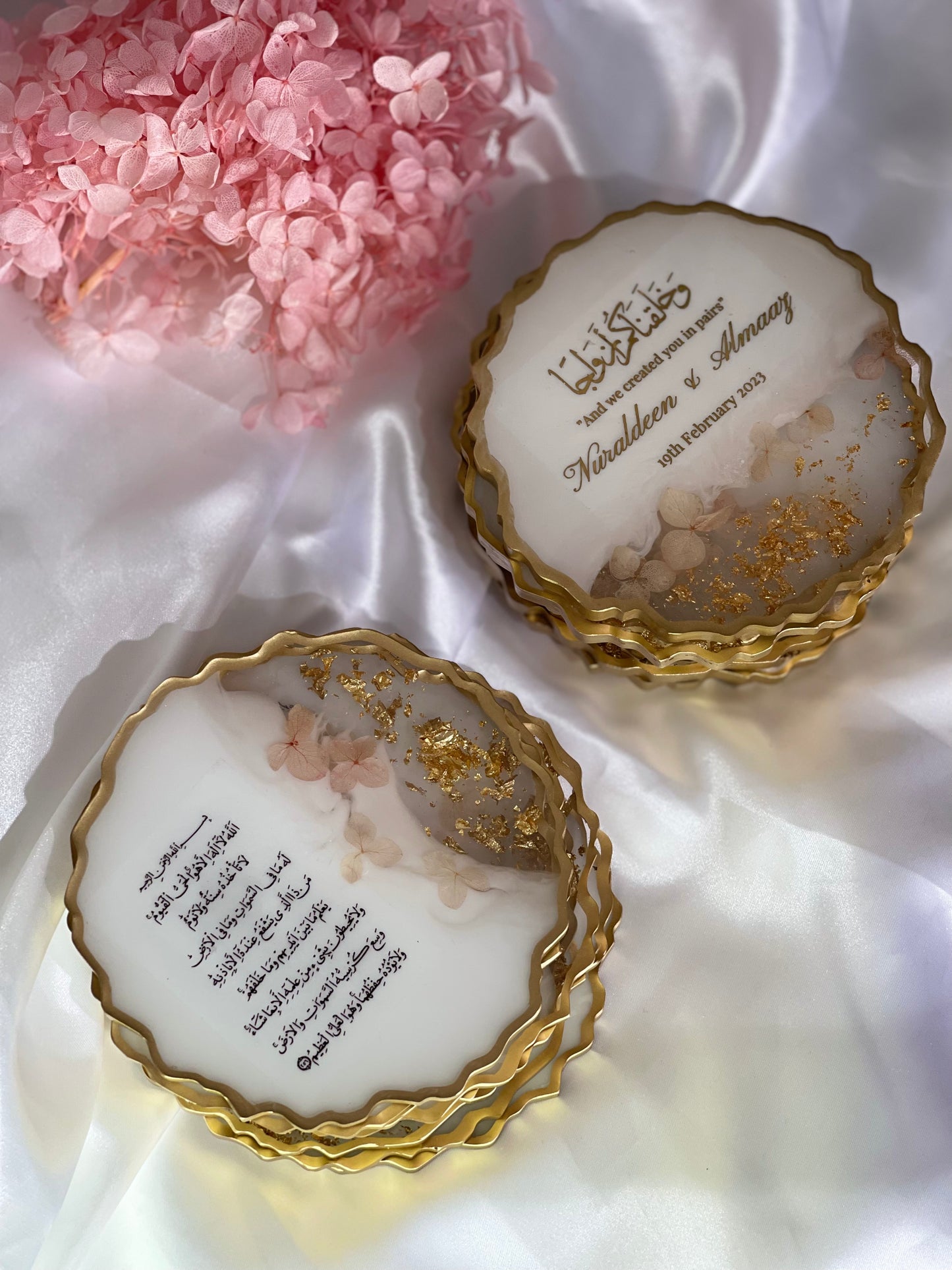 Hydrangeas Wedding Favors