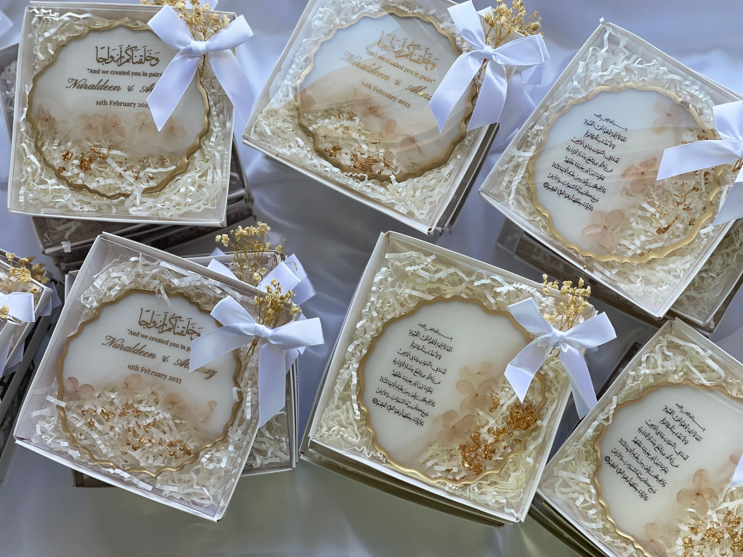 Hydrangeas Wedding Favors