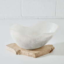 Load image into Gallery viewer, Resin Large Fruit Bowl White
